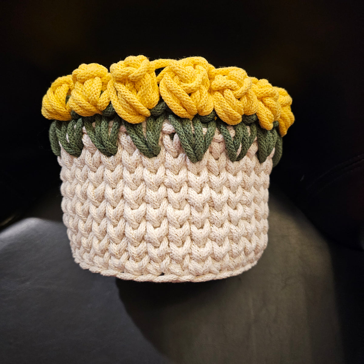 Crocheted Baskets