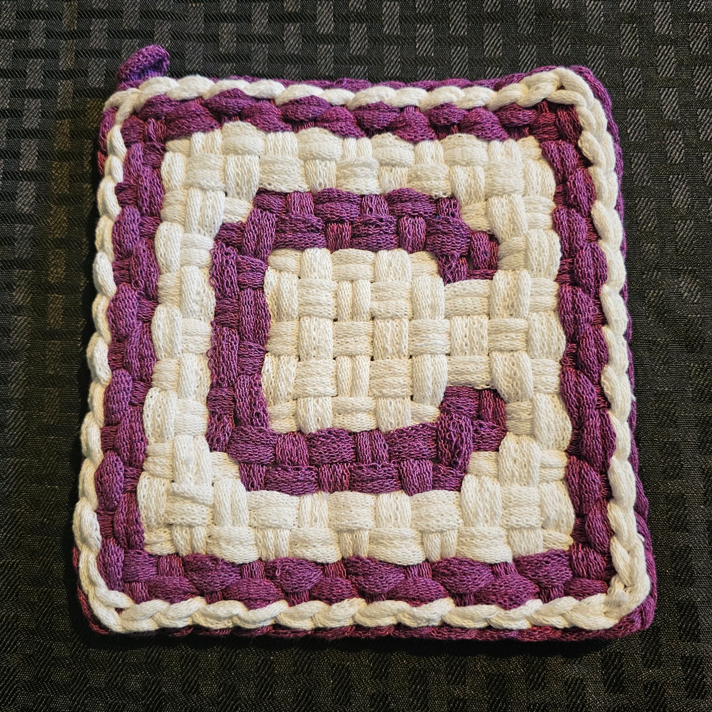 Alphabet and Numbers - Large Double Weave