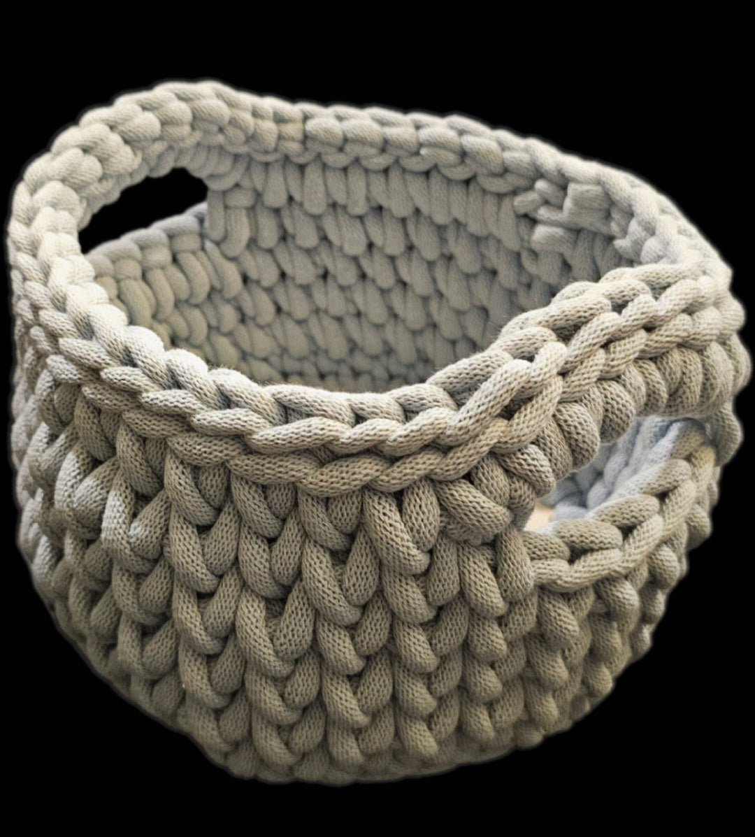 Crocheted Baskets